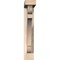 Ekena Millwork Olympic Block Smooth Bracket w/ Offset Brace, Douglas Fir, 3 1/2"W x 16"D x 20"H BKT0402X16X20OLY05SDF - alternate 4